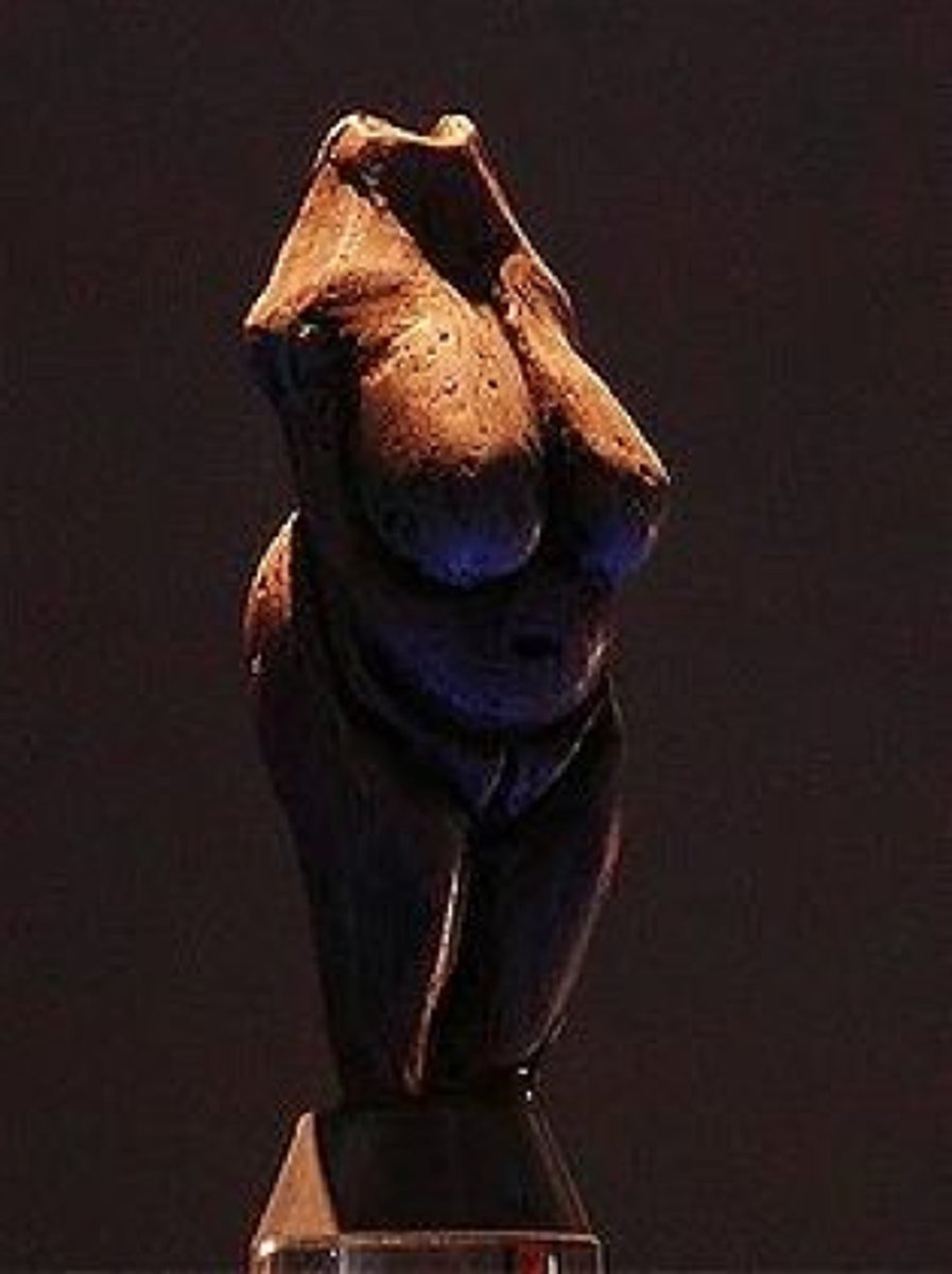 <p>Located in Slovakia, it is a Gravettian figurine made of mammoth ivory tusk</p>