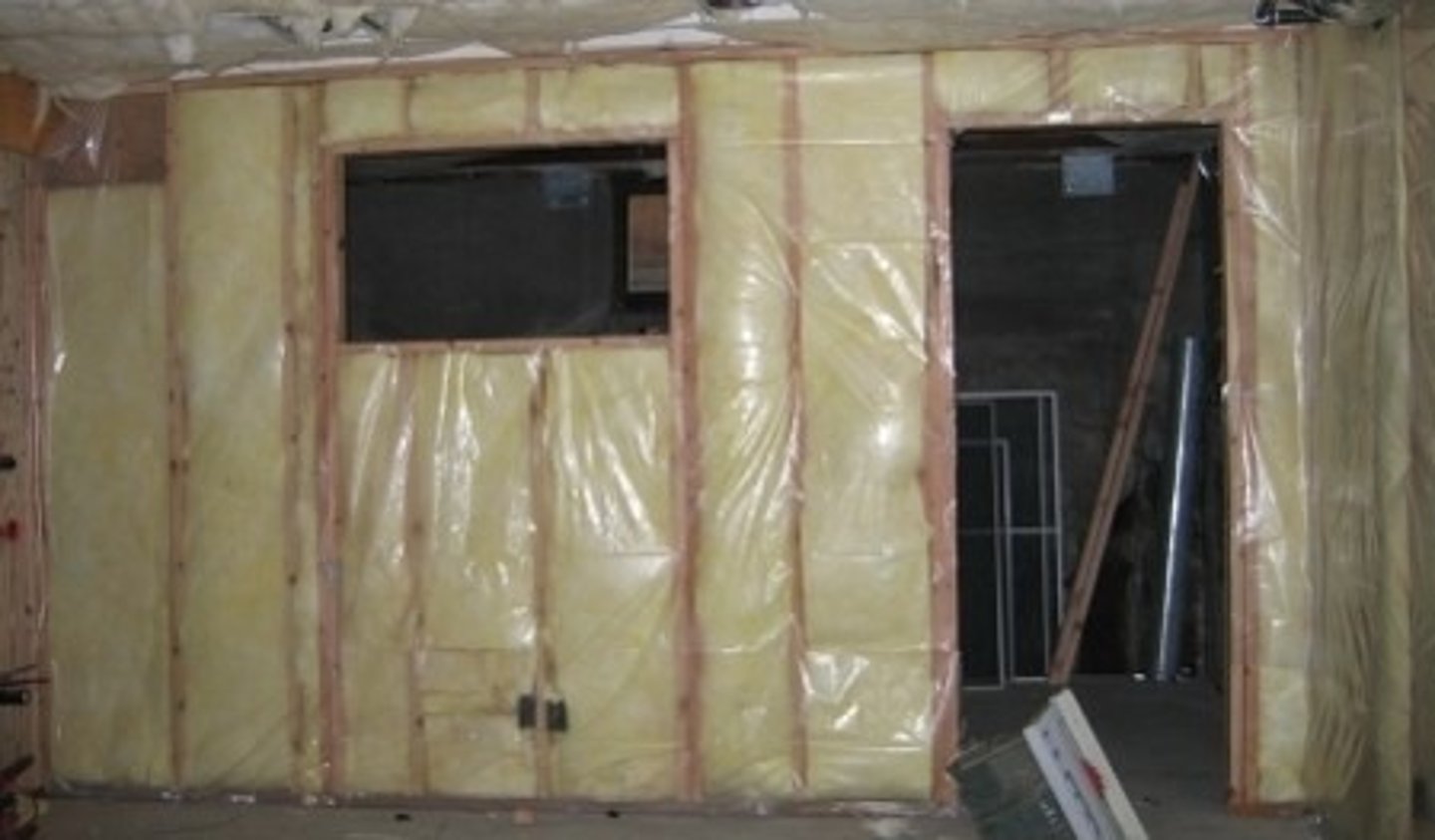 <p>- Prevents warm, moist air from being able to condense within the wall cavity.</p><p>- Always on warm side of wall</p><p>-not perfect</p><p>-measured in permeance</p>