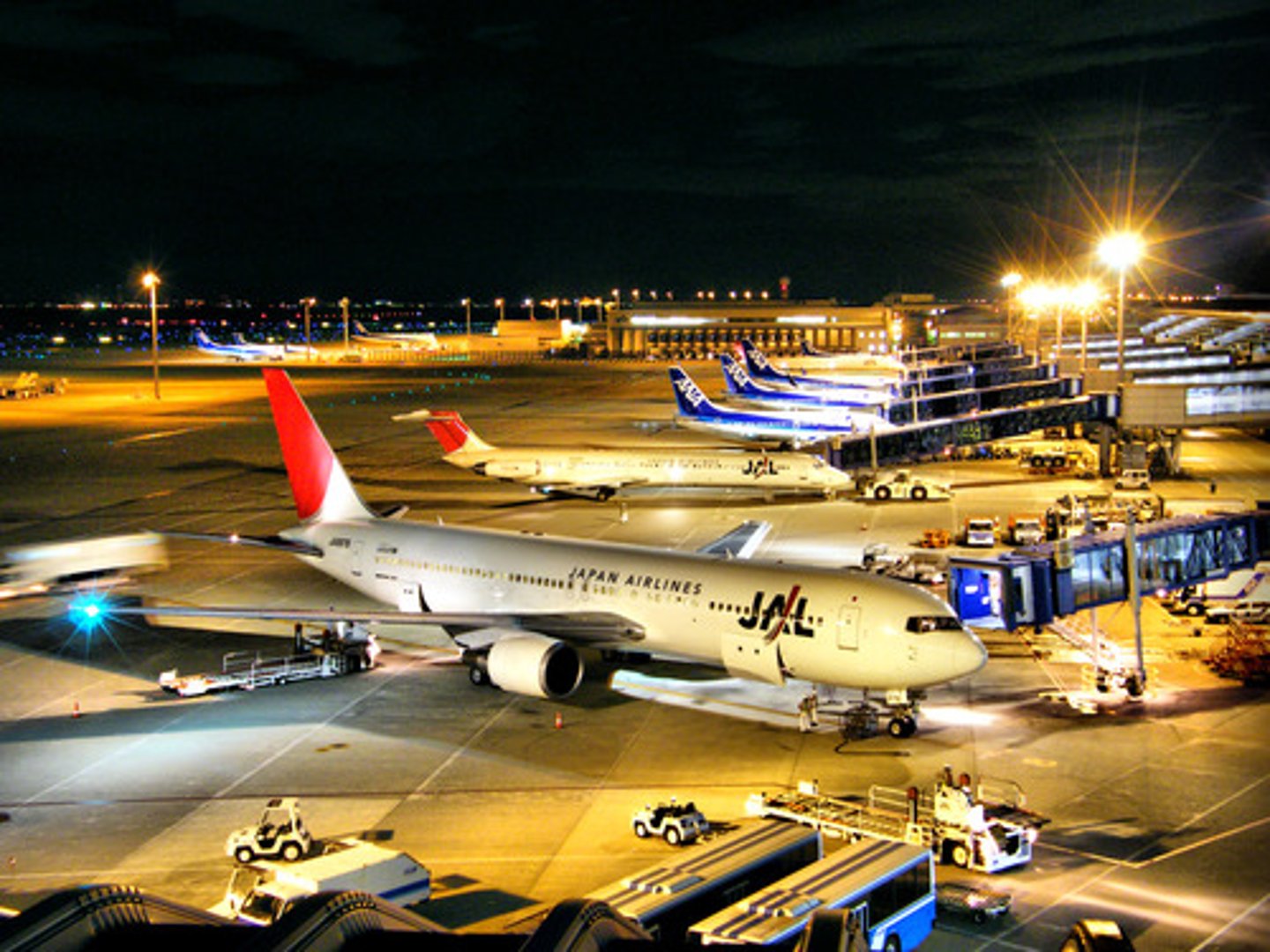 <p>The airport</p>