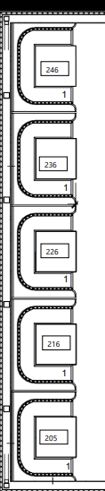 <p>north side booth 246-205 (south side)</p>