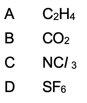 <p>Which substance contains polar molecules?</p>