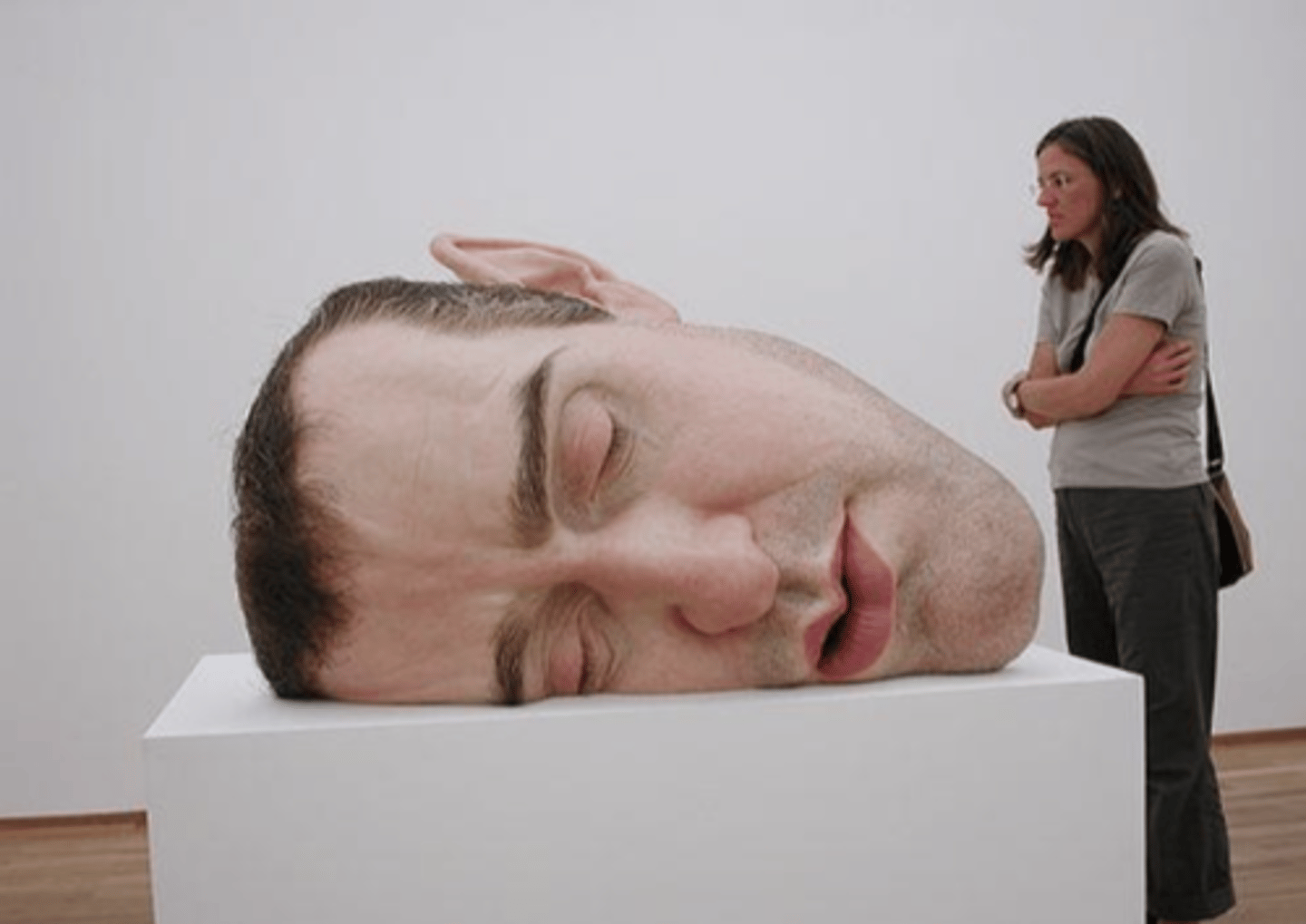 <p>exaggerated scale</p>
