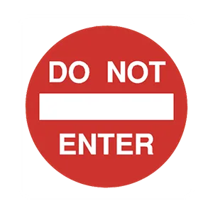 <p>This sign means: </p>