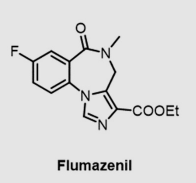 <p>Le flumazenil ! Il bloque spécifiquement le site des BZD sur les s récepteur GABA A </p>
