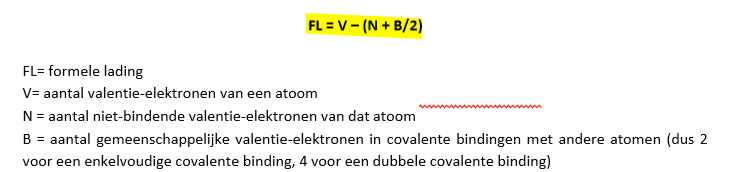 <p>de lading die aan een atoom in een molecule of samengesteld ion wordt&nbsp;</p><p>#valentie-elektronen - #toegekende elektronen</p>