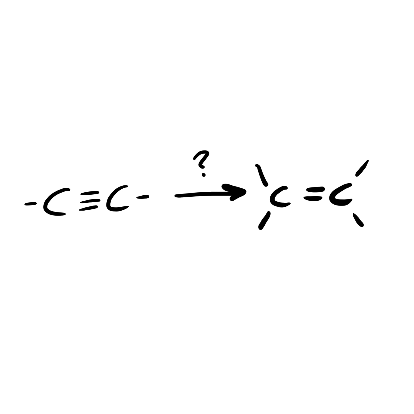 <p>Alkyne → Alkene</p>