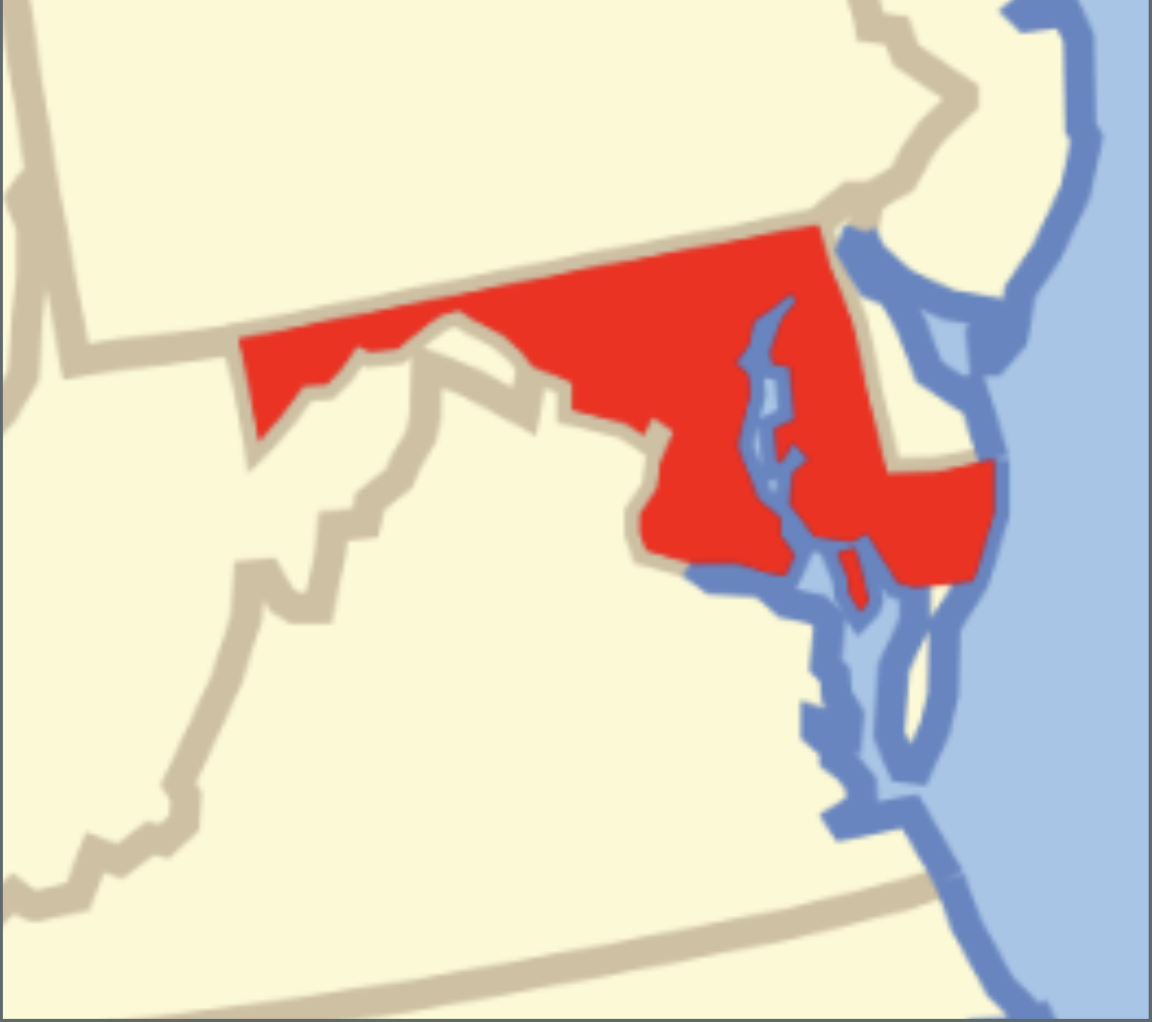 <p>Maryland</p>