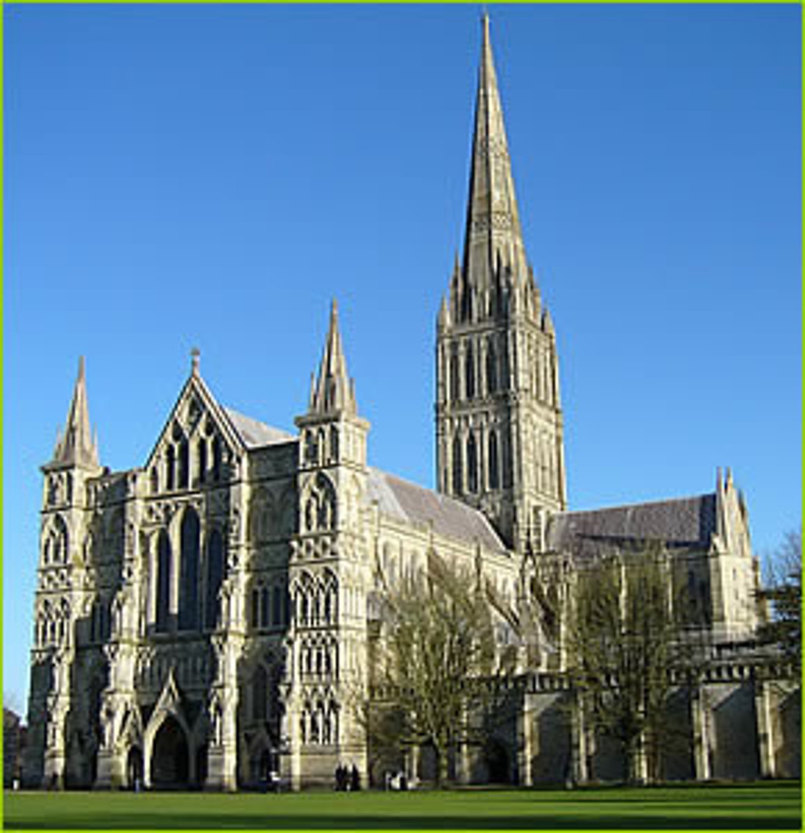 <p>-Salisbury Cathedral 1220-1258</p>