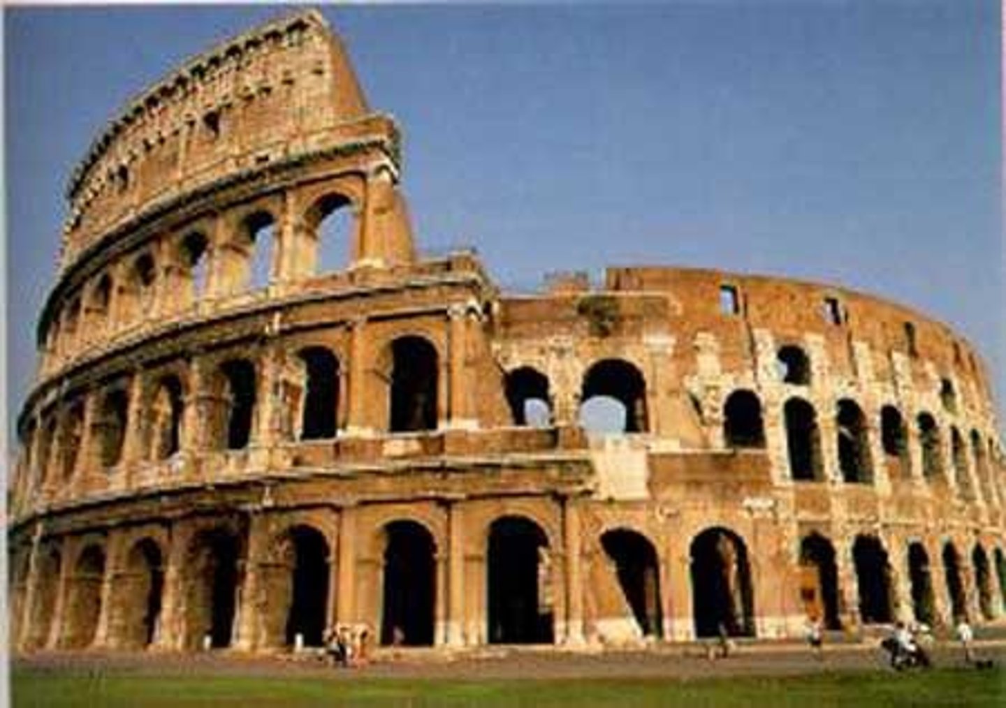 <p>(Ca 72-80 CE, Rome, Italy) Commissioned by Emperor Vespasian and completed by his son, Emperor Titus. Nicknamed after the "colossus" statue of emperor Nero originally in the center. Skeleton is entirely concrete.</p>