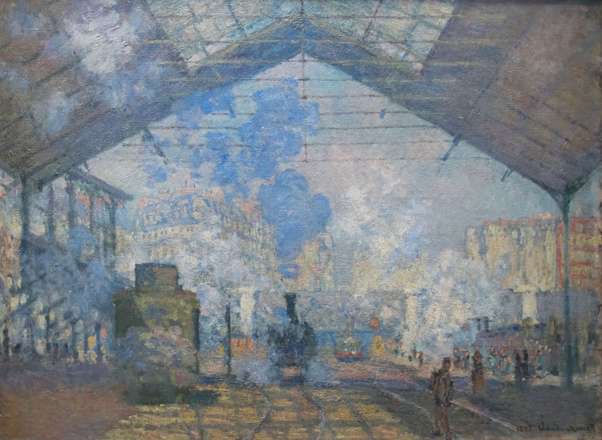 <p>Série de la Gare Saint-Lazare</p>