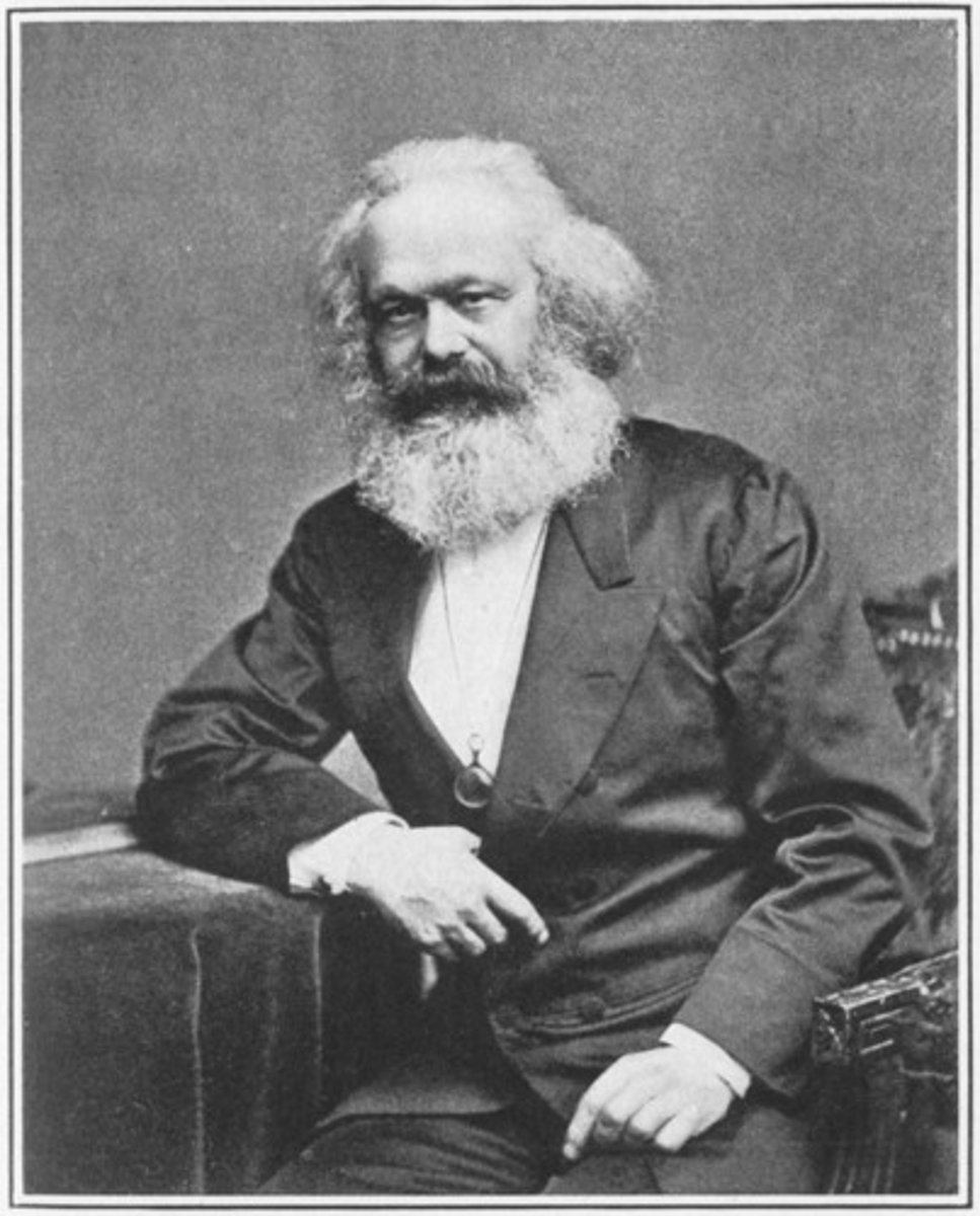<p>A radical German journalist who would join up with Friedrich Engels to write the Communist Manifesto in 1848. His work and writings would be the basis for communist revolutions and movements all over the world decades later.</p>