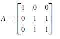 Find a matrix P that diagonalizes A, and check your work by computing P^−1AP .