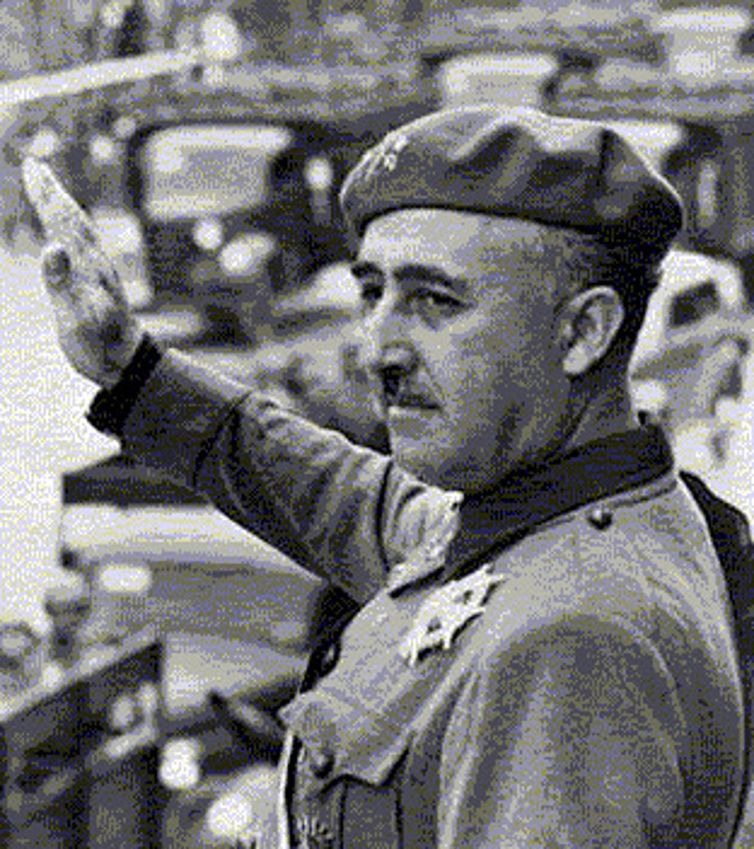 <p>- A far left radical coalition wins the election in Spain and tries to establish a Communist Government, and begins to terminate opposition, by executing religious leaders<br> - The Spanish citizens are aghast by the party's actions and a Fascist, Fransico Frano leads the rebellion against the radical Government</p>