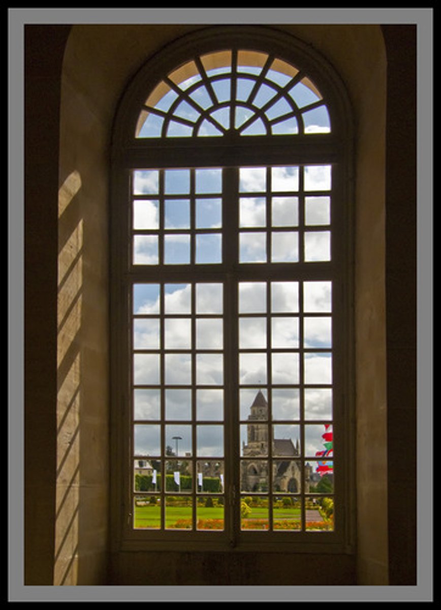 <p>the window</p>