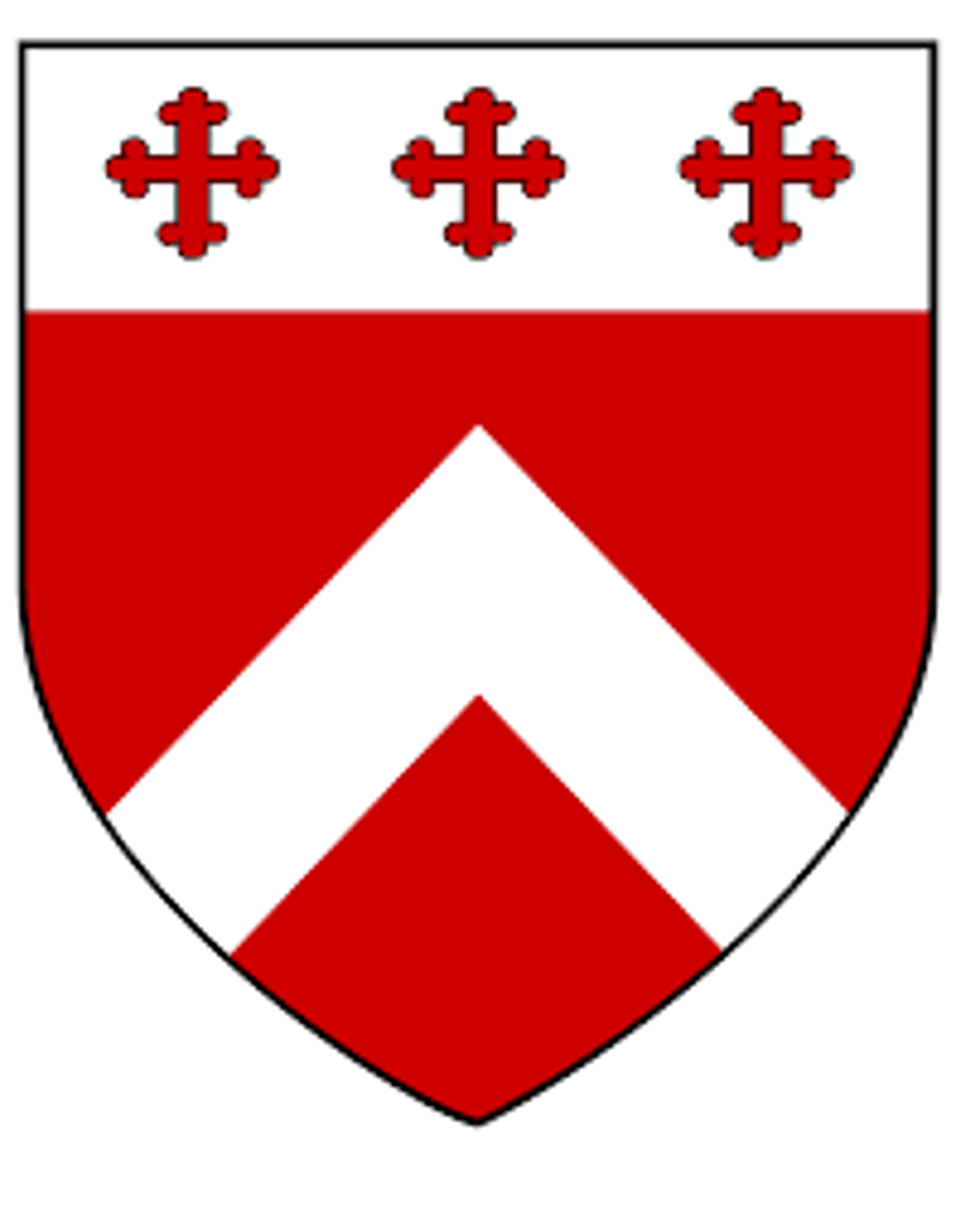 <p>A shield marked with designs of a particular family or group.</p>