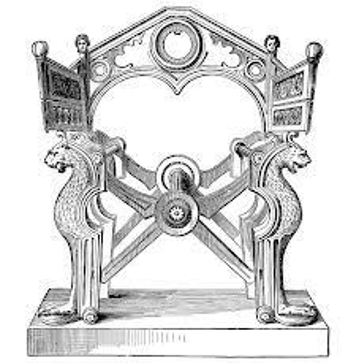 <p>What Gothic chair was reserved for lords and masters?</p>