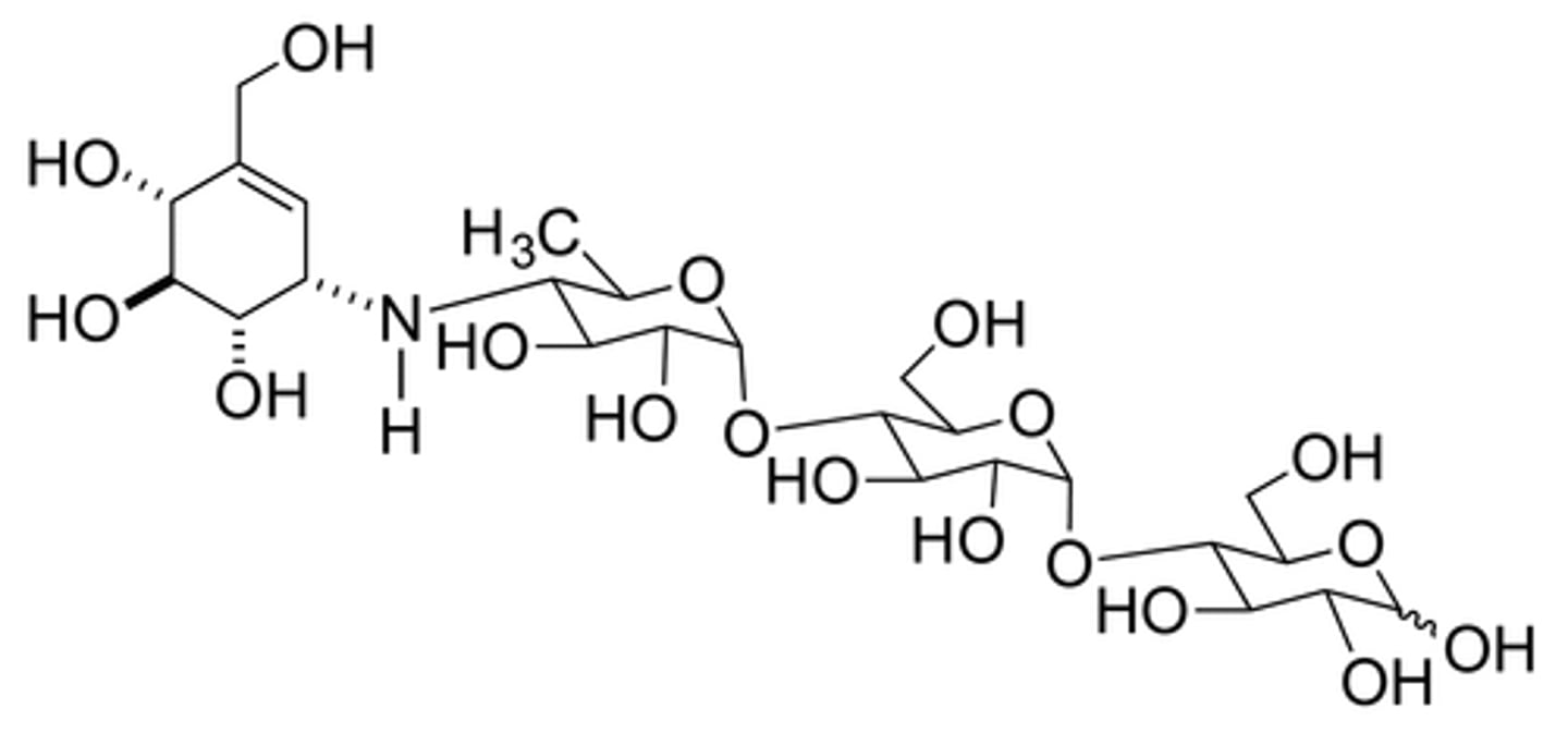 <p>alpha-amylase and alpha-glucosidase inhibitor for T2DM</p>