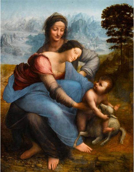 <p>Virgin and Child with Saint Anne</p>