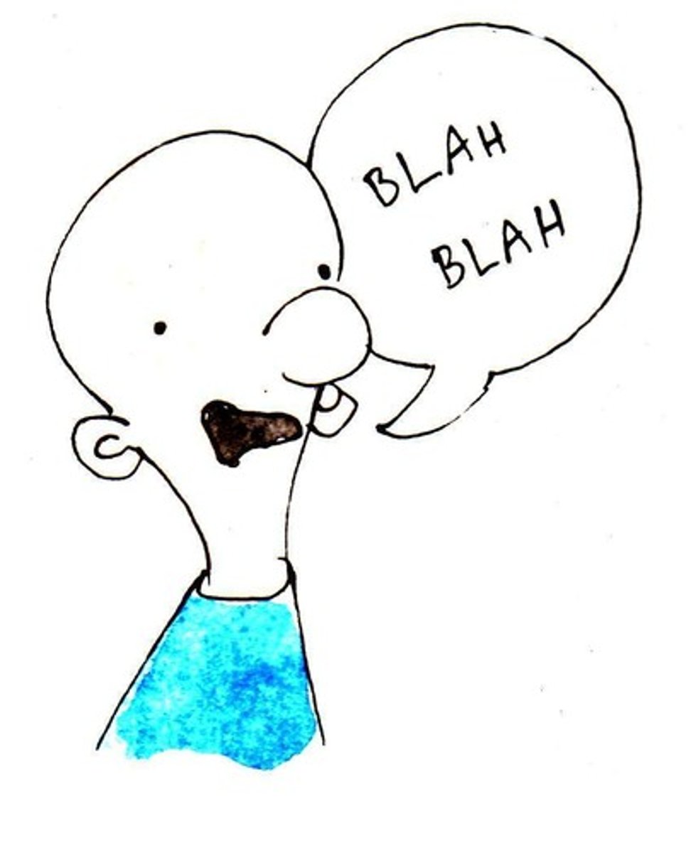<p>to speak</p>
