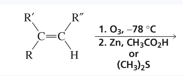 <p>Ozonolysis</p>