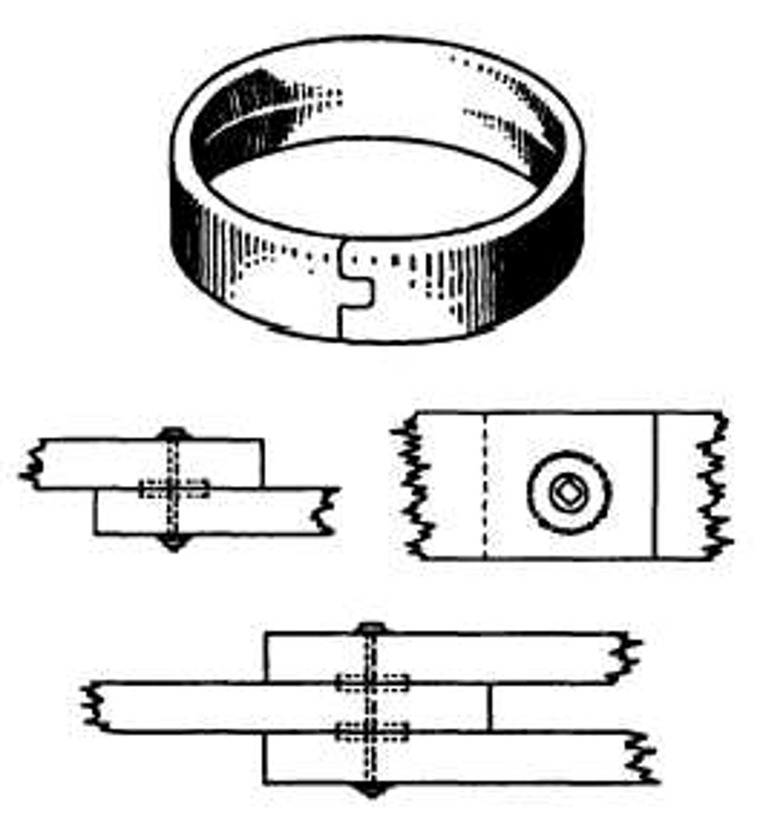 <p>Timber Connector</p><p>These are made in sizes of 2-1/2, 4 and 6 in. in diameter. They used for heavy construction.</p>