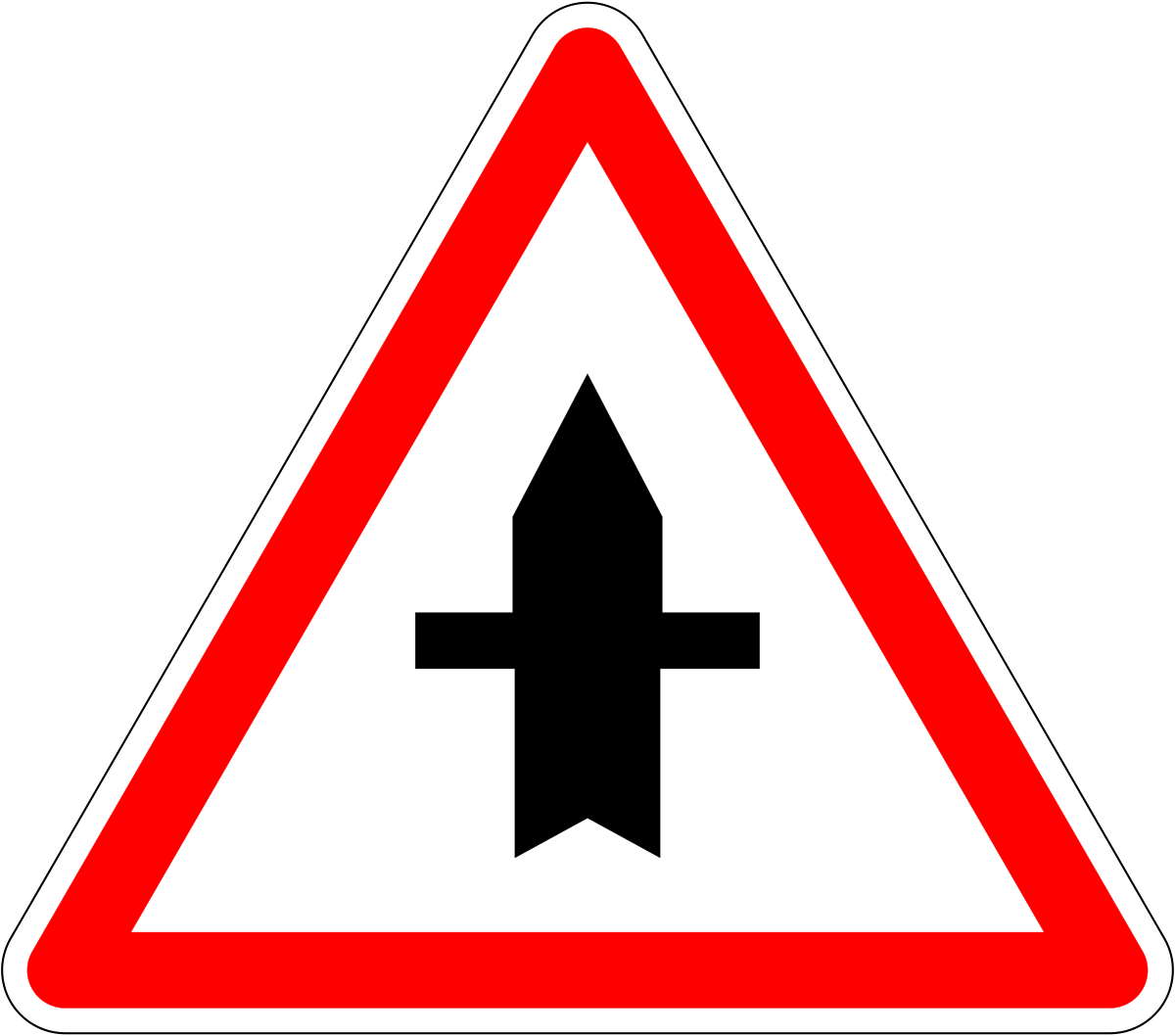 <p>voorrang voor jou</p>