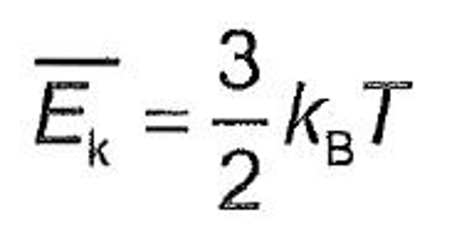<p>A way to measure the average kinetic energy of particles of a substance.</p>