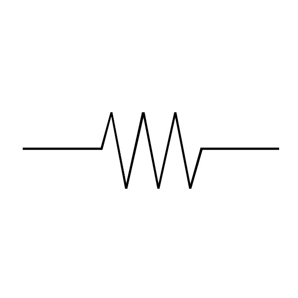 <p>Devices made with a specific value of electrical resistance (R).<br>The value allows us to estimate how much current a device/circuit will draw from a voltage supply.<br>allow us to control the current drawn from a voltage supply.<br>Unit: Ω (ohm)</p>