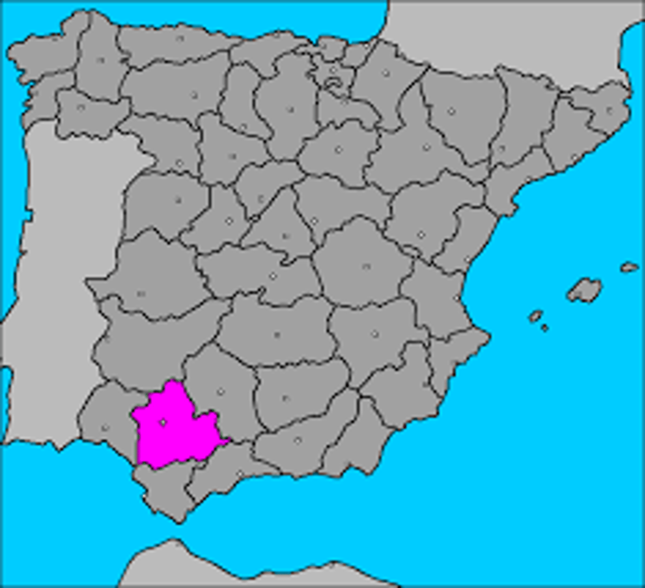 <p>Capital of Andalucía - home to the most popular Semana Santa processions</p><p>in the world. Also know for the largest fair in Spain in April, "La Feria de Sevilla."</p>