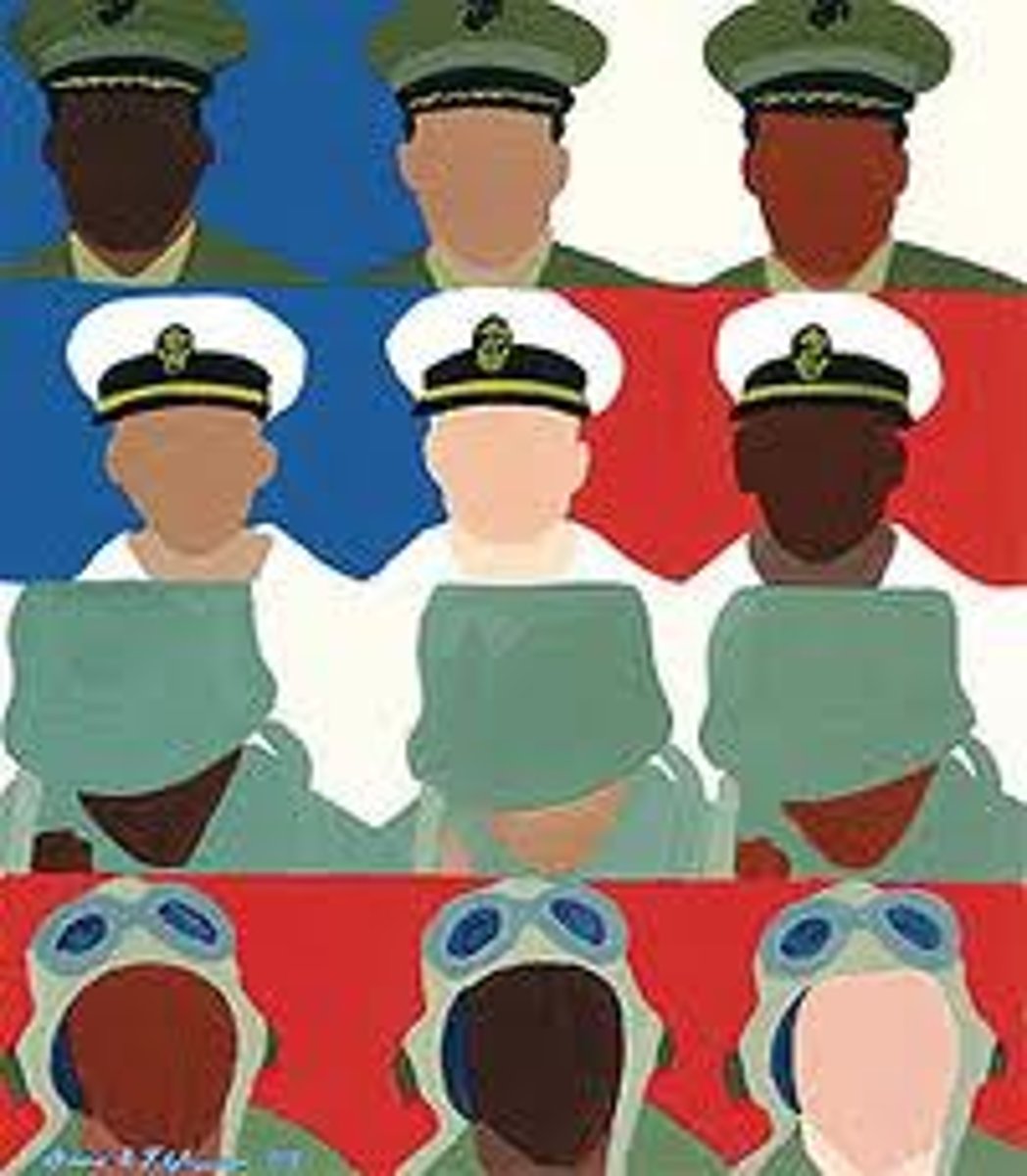 <p>Establishes equality of treatment and opportunity in the Armed Services for people of all race, religions, or national origins</p>