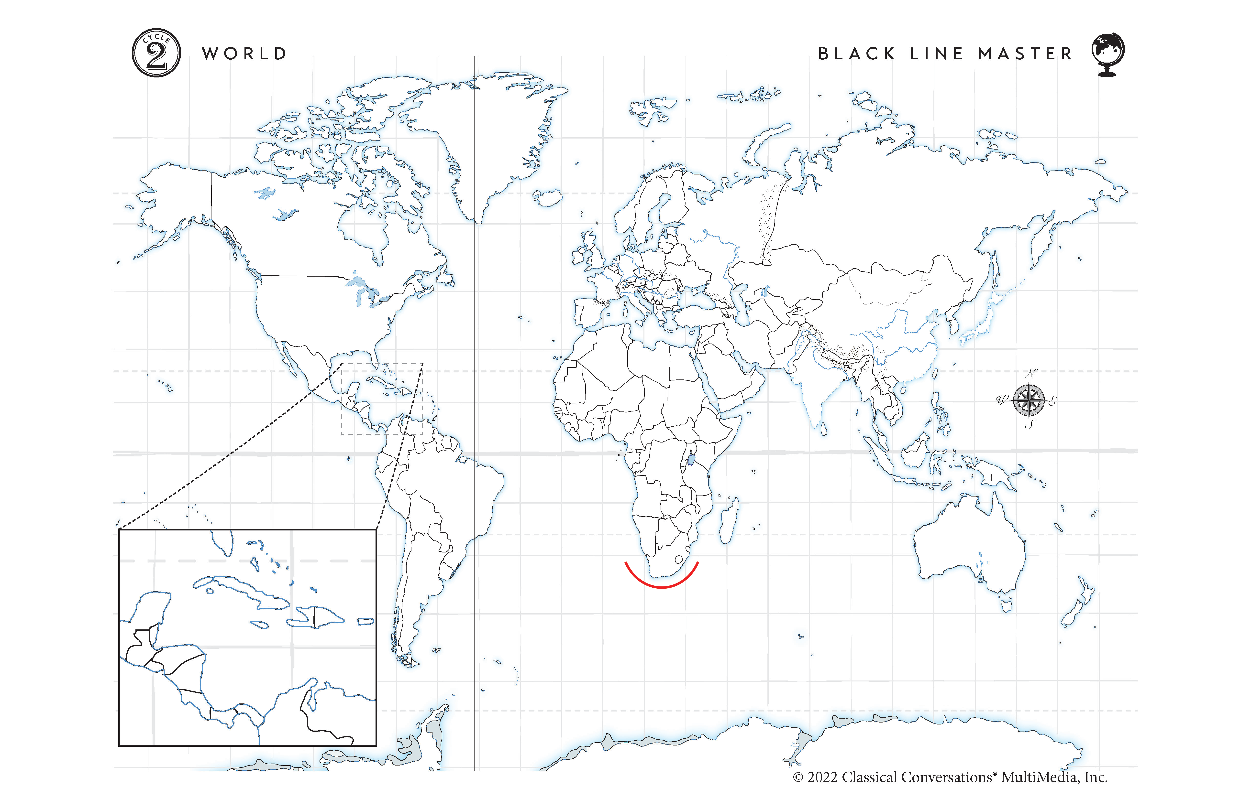 <p>Tell me the area of the Mid-Atlantic World</p>