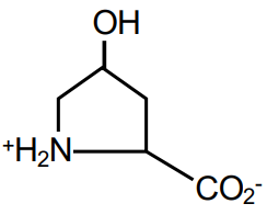 <p>True or False: the amino acid shown is proline</p>