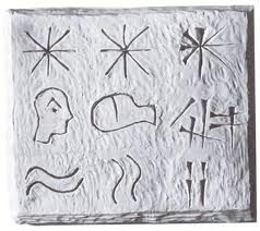 a pictorial symbol for a word or phrase. Pictographs were used as the earliest known form of writing, examples having been discovered in Egypt and Mesopotamia from before 3000 BC