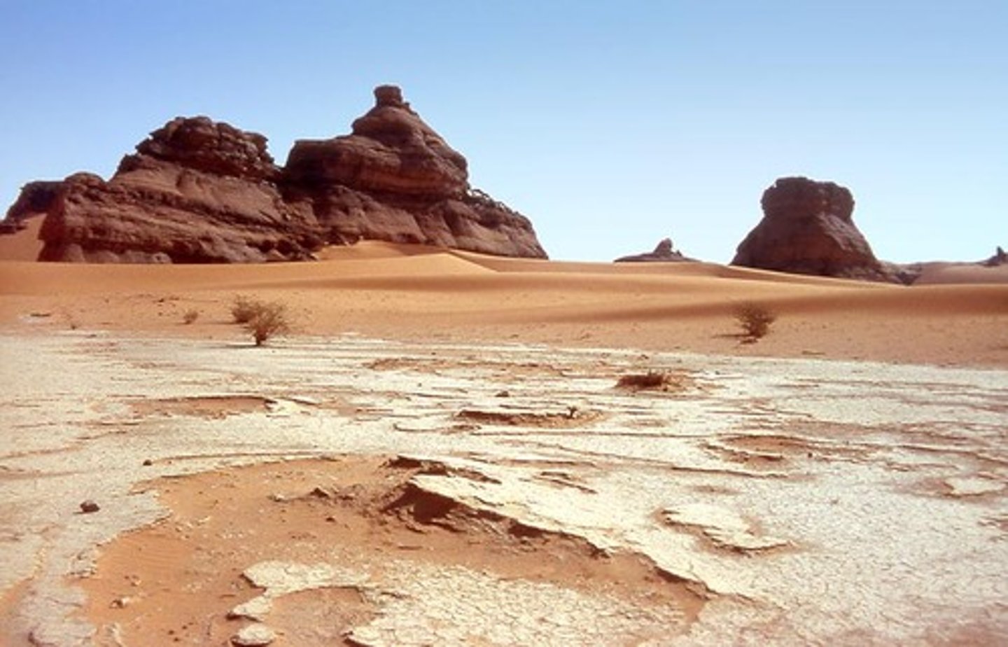 <p>An extremely dry area with little water</p>