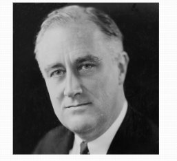who was the President of U.S during 95% of WWII.