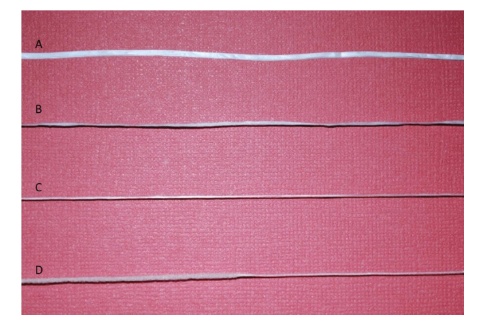 <p>Types of dental floss </p>
