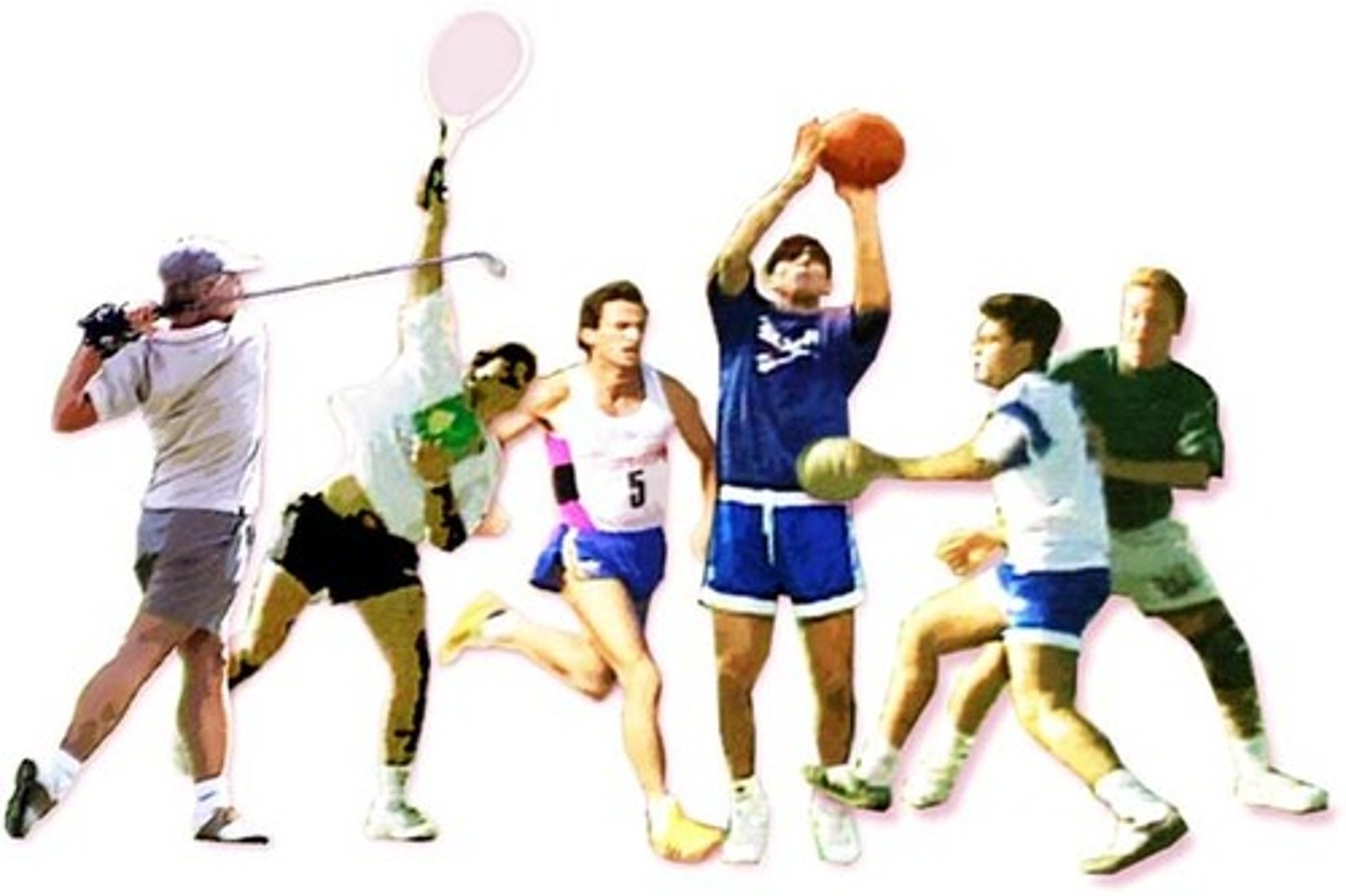 <p>the athlete</p>