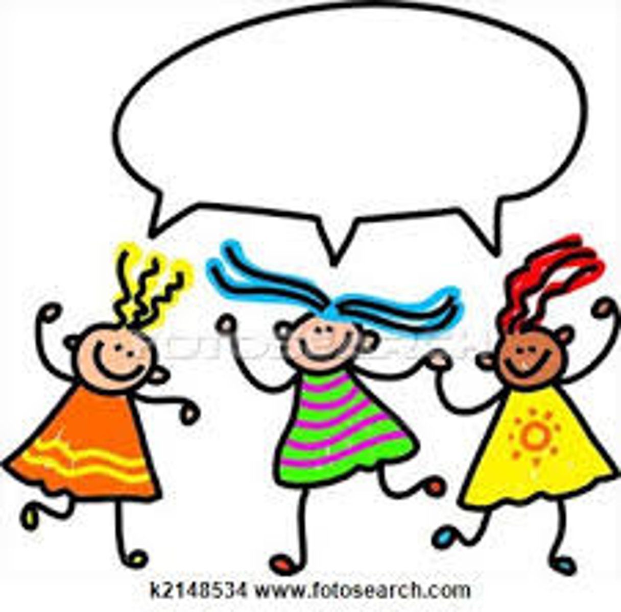 <p>we said, we told</p>