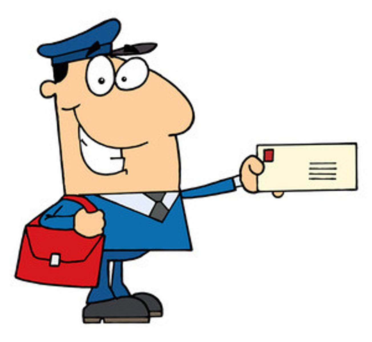 <p>the mail carrier</p>