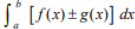 <p>(Property of Definite Integral)</p>