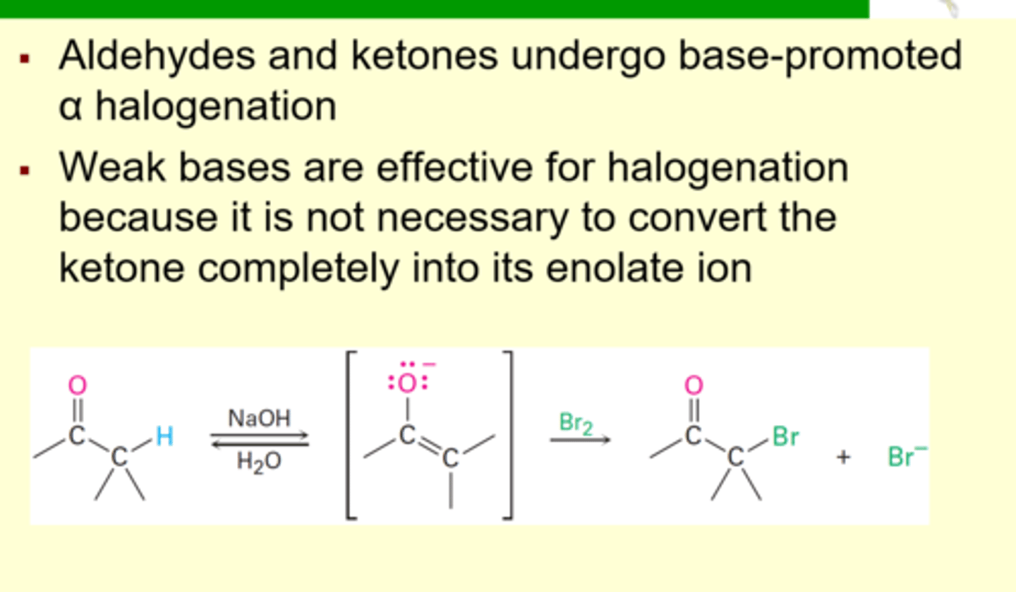 <p>LDA/ THF can do this too</p>