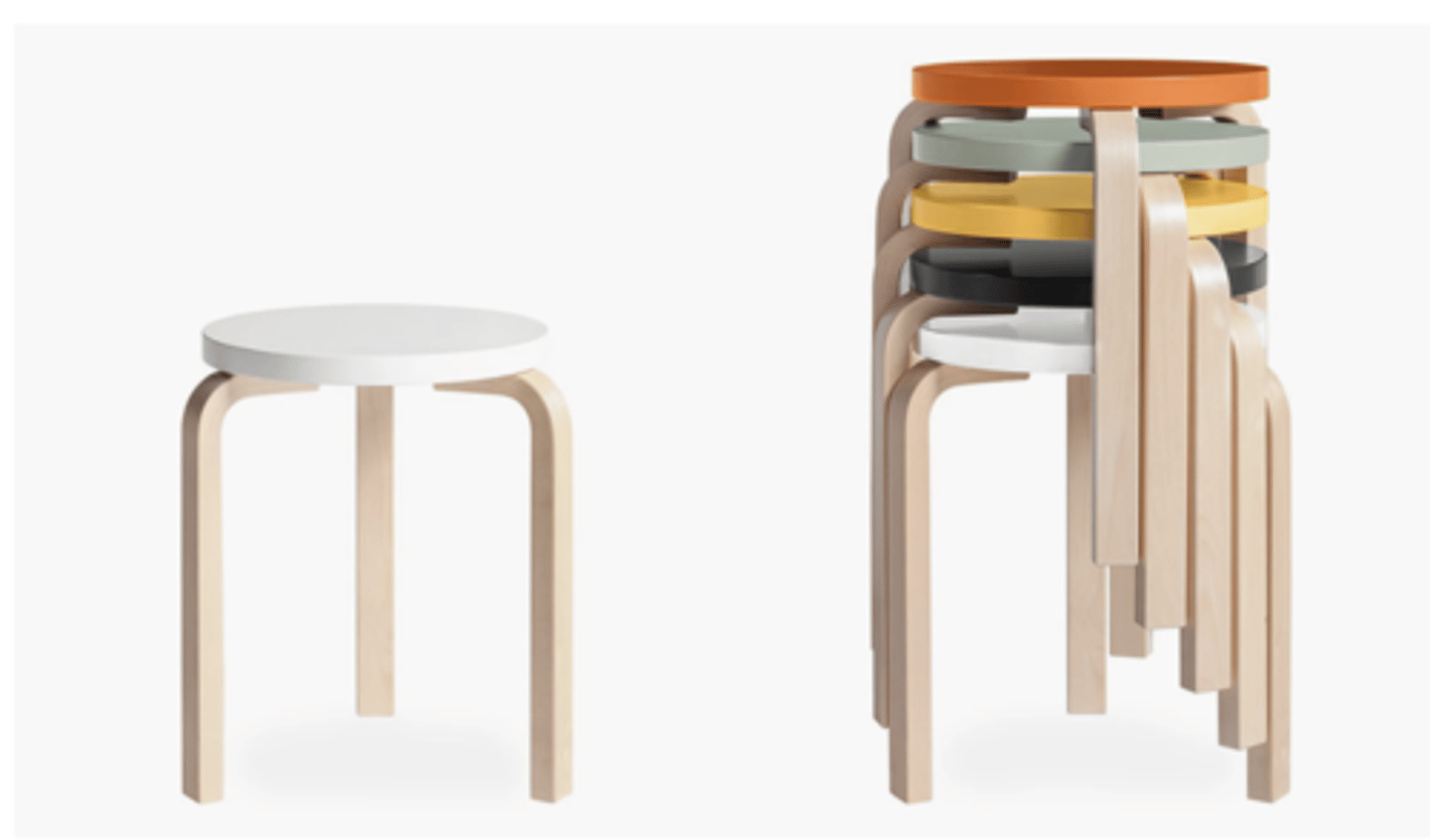 <p>Material: solid birch and birch plywood seat</p><p>Dimensions:</p><p>dia. 15" x 17.25"</p>