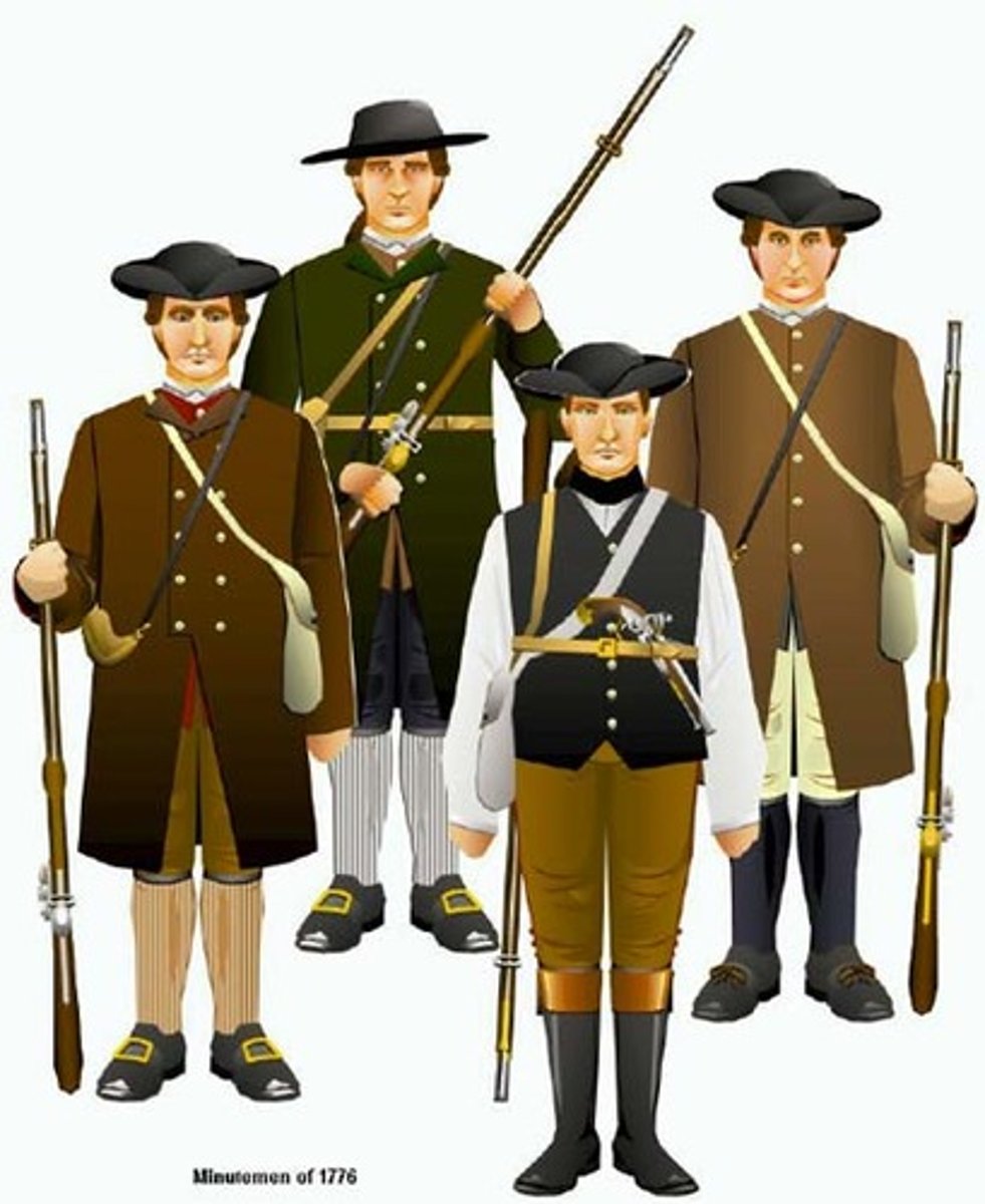 <p>Member of a militia during the American Revolution who could be ready to fight in a minute.</p>