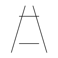 <p>visual illusion in which the upper of two parallel horizontal lines of equal length appears to be longer than the bottom of the two lines when they are flanked by oblique lines that are closer together at the top than they are at the bottom</p>