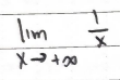 <p>What happens to the limit of this function as “x” approaches infinity?</p>