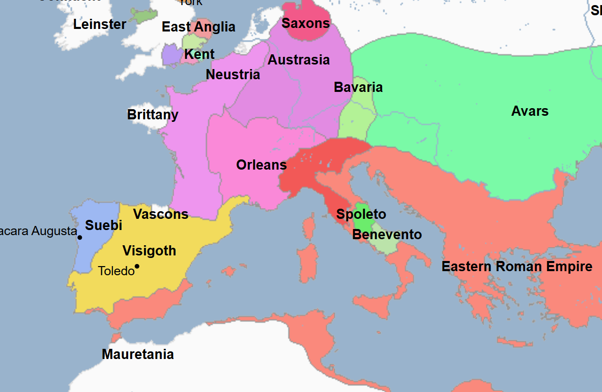 <ul><li><p>17th King of the Visigoths, he ruled with Liuvigild </p></li></ul><p></p>