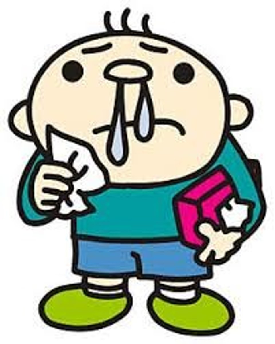 <p>I have a runny nose</p>