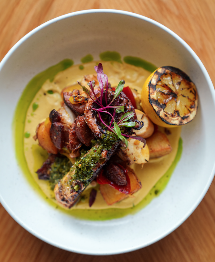 <p>Grilled Spanish Octopus</p>