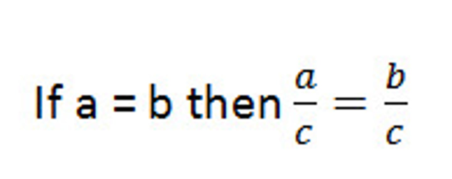<p>You can multiply both sides of an equation by the same thing (except 0)</p>