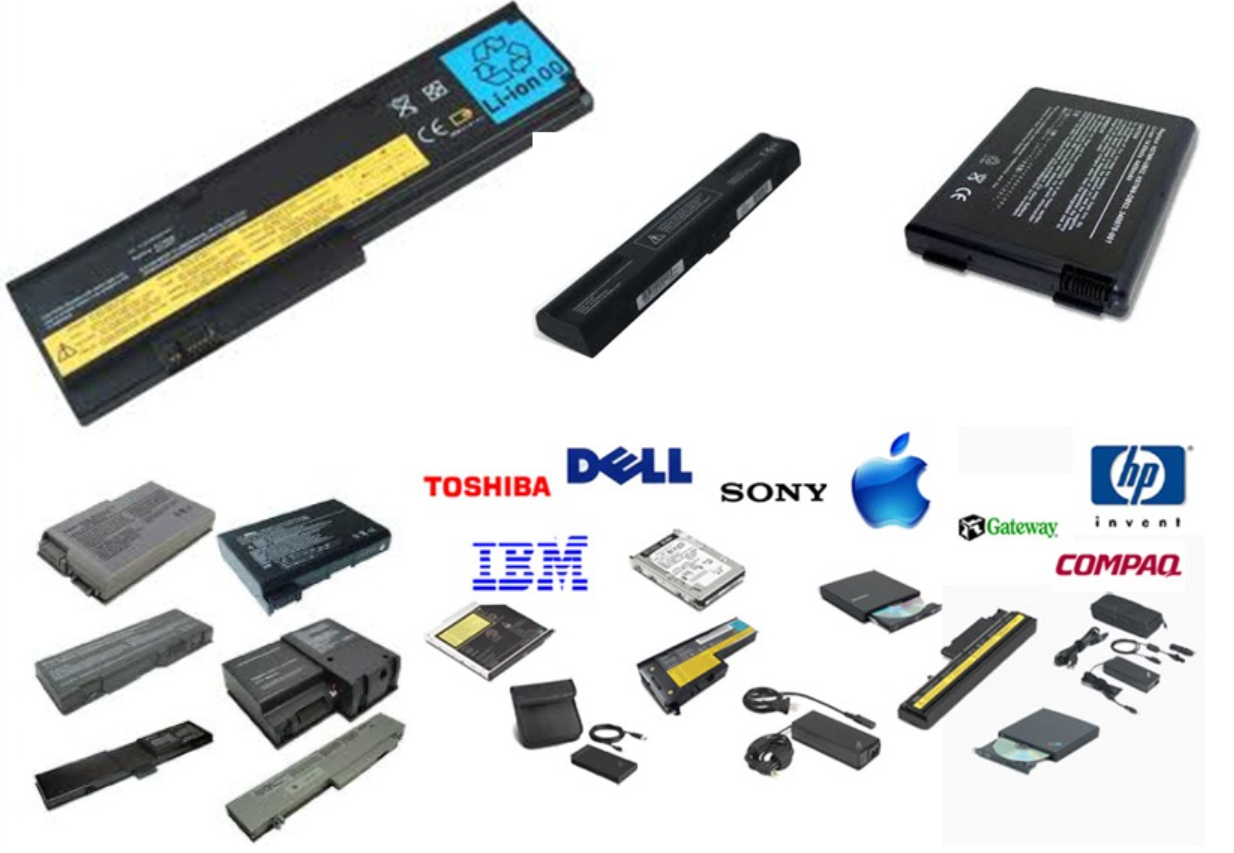 <p>These are rechargeable power sources specifically designed for laptops, providing mobility and allowing devices to operate without being plugged into a power outlet. Battery specifications and longevity can vary significantly among models. </p><p></p><p>May be easily replaced (modular) or require a full teardown. Comes in two flavors. Lithium-Ion (Li-ion) and Lithium-Ion Polymer (LiPo)<br><br>Both have no “memory effect” where at each time your charging, it diminishes the capacity. Different form factors for each laptop, but LiPo is more flexible in shape than Li-ion. </p>